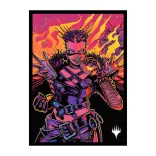 UP - MTG 2025 Multiplanar Race Set 100ct Deck Protector Sleeves - Borderless Racer 4