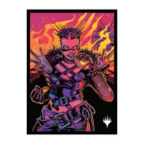 UP - MTG 2025 Multiplanar Race Set 100ct Deck Protector Sleeves - Borderless Racer 4