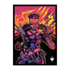UP - MTG 2025 Multiplanar Race Set 100ct Deck Protector Sleeves - Borderless Racer 4