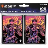 UP - MTG 2025 Multiplanar Race Set 100ct Deck Protector Sleeves - Borderless Racer 4