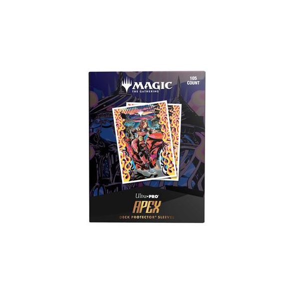 UP - MTG 2025 Multiplanar Race Set 105ct Apex Deck Protector sleeves Variant Art PW for MTG-38673