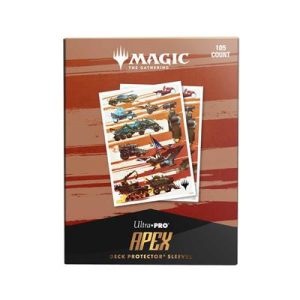 UP - MTG 2025 Multiplanar Race Set 105ct Apex Deck Protector sleeves Set Symbol for MTG-38675