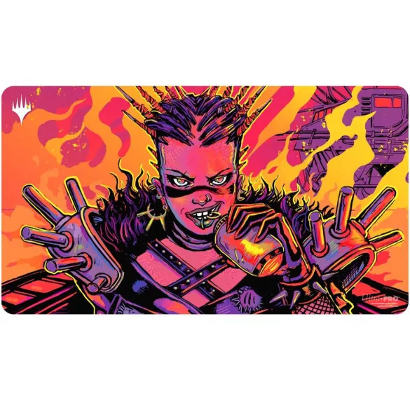 UP - MTG 2025 Multiplanar Race Set Playmat Borderless Racer 4 for Magic: The Gathering-38692