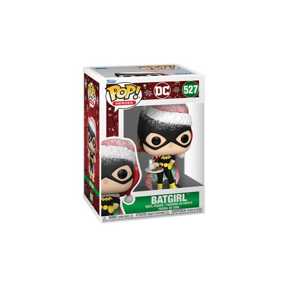 Funko POP! Heroes: Holiday '24 - Batgirl with cookies & milk-FK80027
