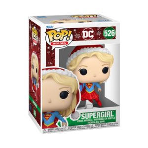 Funko POP! Heroes: Holiday '24 - Supergirl with gift-FK80031