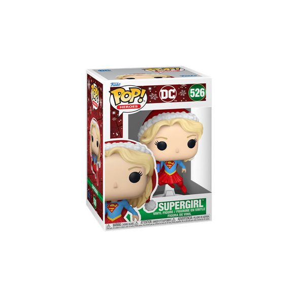 Funko POP! Heroes: Holiday '24 - Supergirl with gift-FK80031