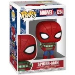 Funko POP! Marvel: Holiday - Spider-Man ronda pulóveres bobblehead figura