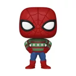 Funko POP! Marvel: Holiday - Spider - Man w/ Ugly Sweater-FK33983