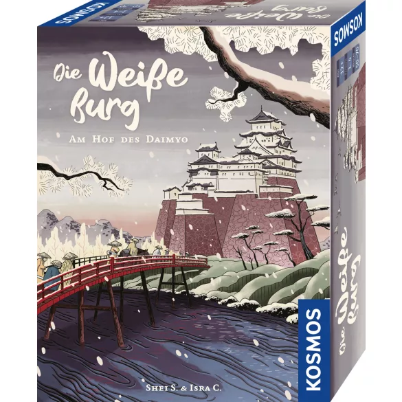 Die weiße Burg társasjáték - német kiadás