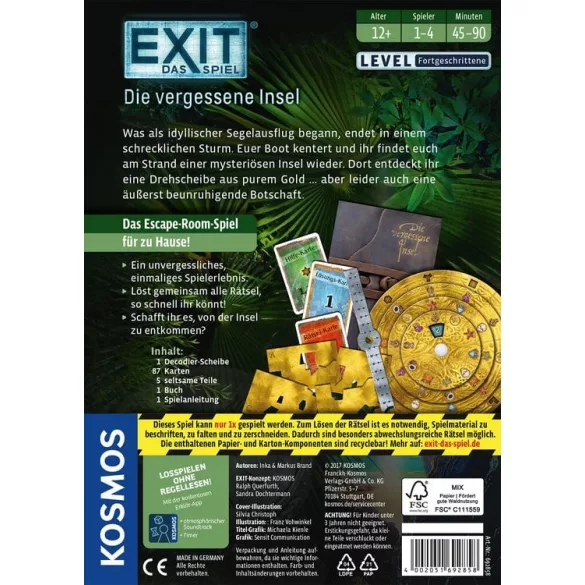 EXIT® Die vergessene Insel (F) - DE-692858