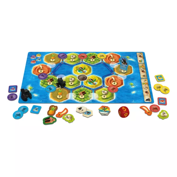 Catan Junior Mitbringspiel társasjáték - német kiadás