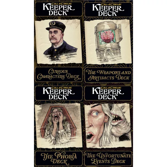 Call of Cthulhu: Keeper Decks 2nd Edition - EN-CHA23184-X