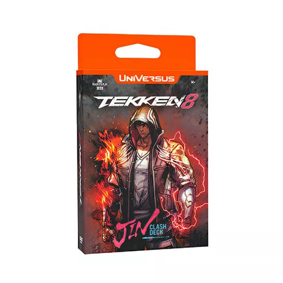 Universus CCG: Tekken 8 Clash Deck Display (8 pakli) - angol kiadás