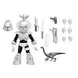 Usagi Yojimbo - 7” Scale Action Figure - Space Usagi Yojimbo Black & White Figure-NECA54374