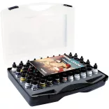 Vallejo - Model Color / 80 colors case - Military Case includes: 76 colors + 4 auxiliaries 18 ml-70253