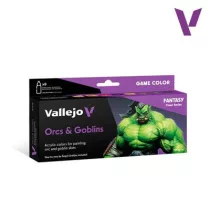 Vallejo - Game Color / 8 colors set - Orcs & Goblins 18 ml-72192