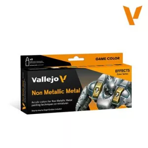 Vallejo - Game Color / 8 colors set - Non Metallic Metal 18 ml-72193