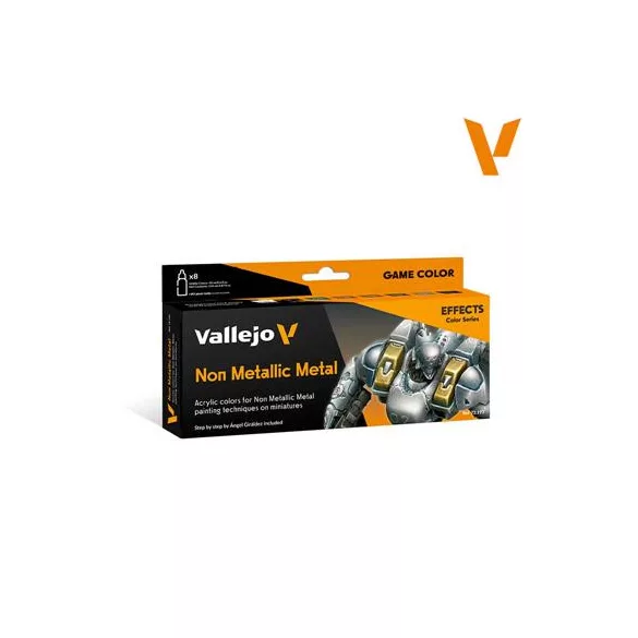 Vallejo - Game Color / 8 colors set - Non Metallic Metal 18 ml-72193