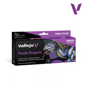 Vallejo - Game Color / 8 colors set - Purple Dragons 18 ml-72194