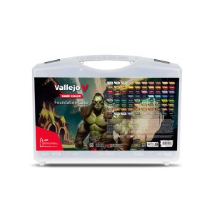 Vallejo - Game Color / Color Case - Foundation Case includes 80 opaque colors 18 ml-72180