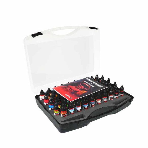 Vallejo - Game Color / Color Case - Foundation Case includes 80 opaque colors 18 ml-72180