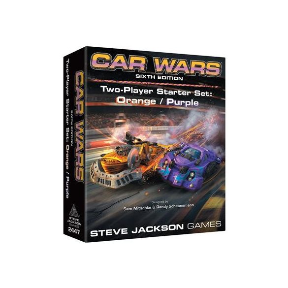 Car Wars Two-Player Starter Set Orange / Purple 6th Edition - EN-SJG2447