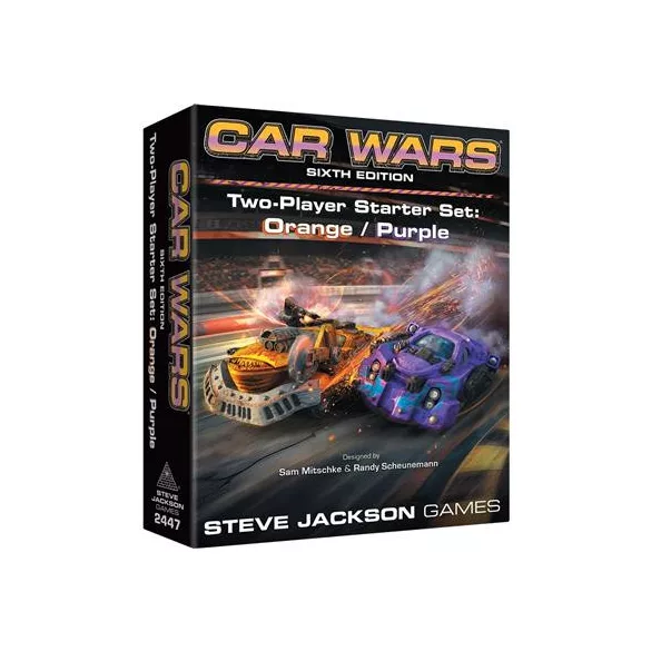 Car Wars Two-Player Starter Set Orange / Purple 6th Edition - EN-SJG2447