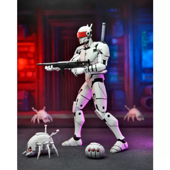 TMNT (The Last Ronin) - 7” Scale Action Figure - Ultimate Elite Synja Patrol Bot-NECA54325
