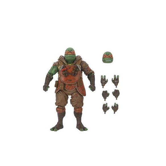 TMNT (The Last Ronin) - 7" Scale Action Figure - Ultimate Flashback Michelangelo-NECA54373
