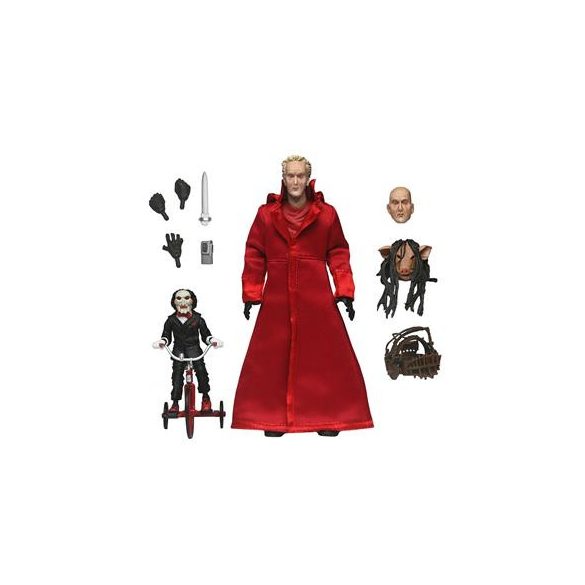 Saw (Franchise) - 7” Scale Action Figure - Ultimate Jigsaw Killer (Red Robe)-NECA60612