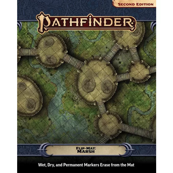 Pathfinder Flip-Mat: Marsh - EN szerepjátékos térképkiegészítő
