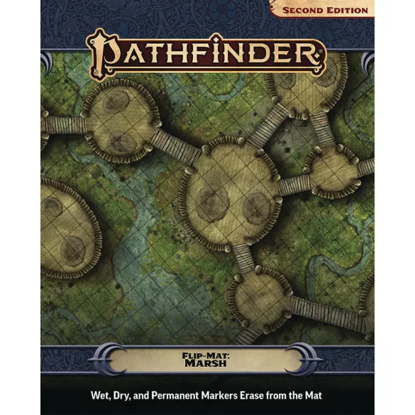 Pathfinder Flip-Mat: Marsh - EN szerepjátékos térképkiegészítő