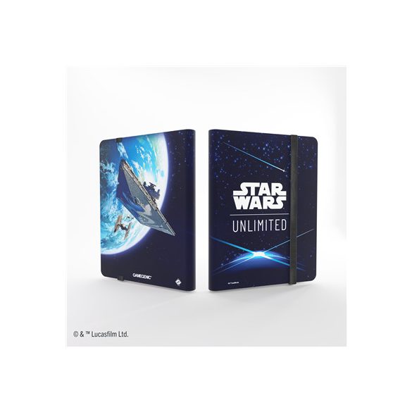 Gamegenic - Star Wars: Unlimited 18-Pocket Album - Card Back Blue-GGS32039ML