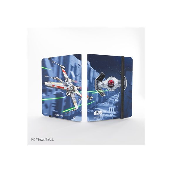 Gamegenic - Star Wars: Unlimited 18-Pocket Album - X-wing/Tie Fighter-GGS32040ML