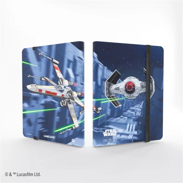 Gamegenic - Star Wars: Unlimited 18-Pocket Album - X-wing/Tie Fighter-GGS32040ML