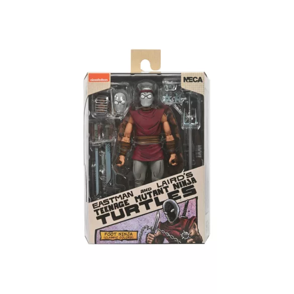 TMNT (Mirage Comics) - 7” Scale Action Figure - Elite Ninja (Classic Colors)-NECA54444