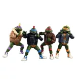 TMNT (Cartoon) - 7” Scale Action Figure - Punk Turtles 4 Pack-NECA54381