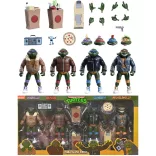 TMNT (Cartoon) - 7” Scale Action Figure - Punk Turtles 4 Pack-NECA54381