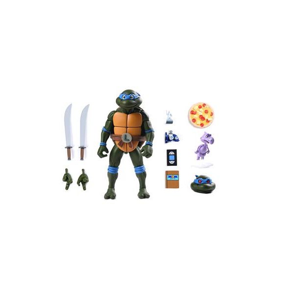 TMNT (Cartoon) - 7” Scale Action Figure - Ultimate Leonardo (VHS)-NECA54352