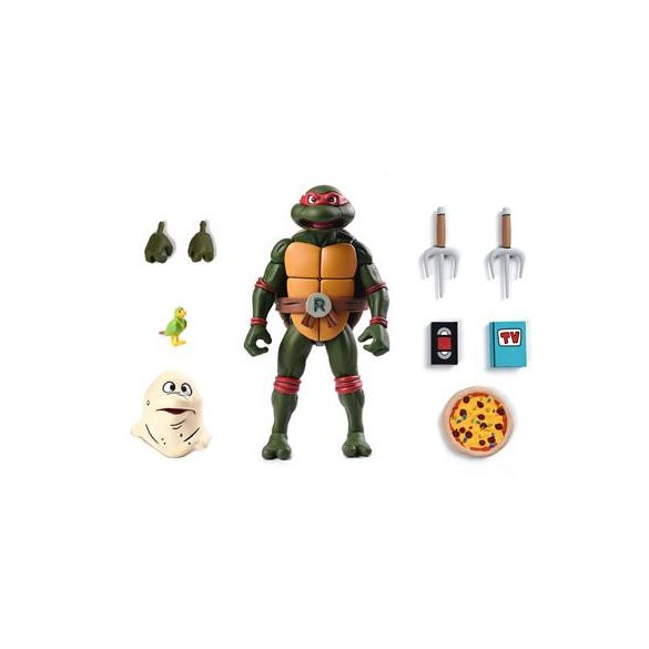 TMNT (Cartoon) - 7” Scale Action Figure - Ultimate Raphael (VHS)-NECA54354