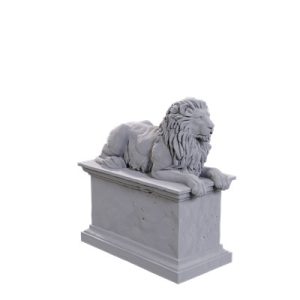 WizKids Deep Cuts: Stone Lion/Animated Stone Lion-WZK90747