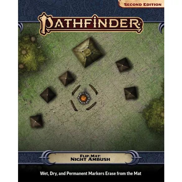 Pathfinder Flip-Mat: Night Ambush játéktérkép - angol kiadás