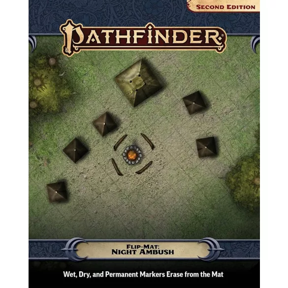 Pathfinder Flip-Mat: Night Ambush játéktérkép - angol kiadás
