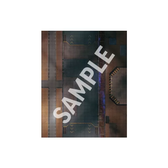 Starfinder Flip-Mat: Basic Terrain játékszőnyeg - angol kiadás