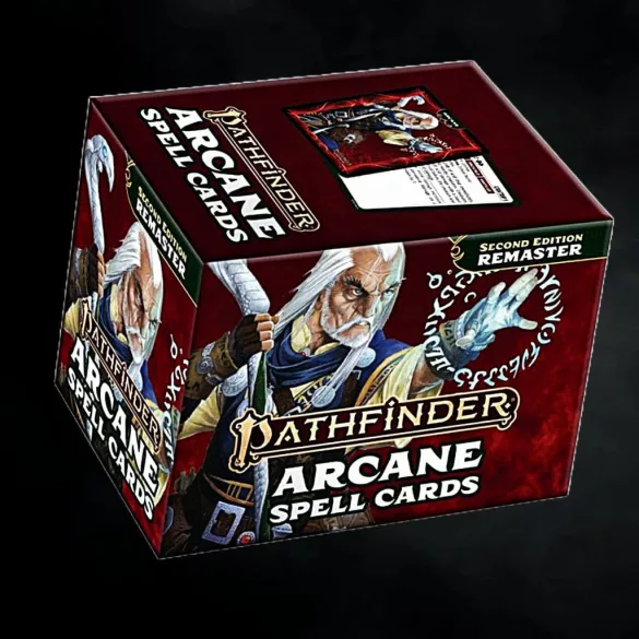 Pathfinder Arcane Spell Cards (Remastered) (P2) - angol nyelvű varázslatkártyák