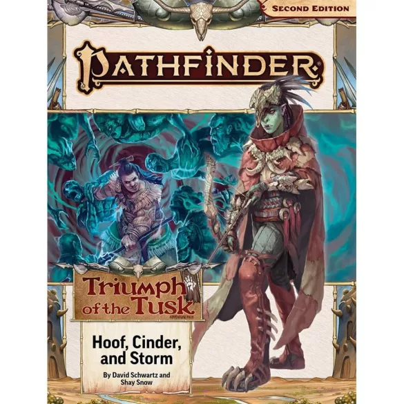 Pathfinder Adventure Path: Hoof, Cinder, and Storm (Triumph of the Tusk 2 of 3) - angol nyelvű szerepjáték kalandmodul