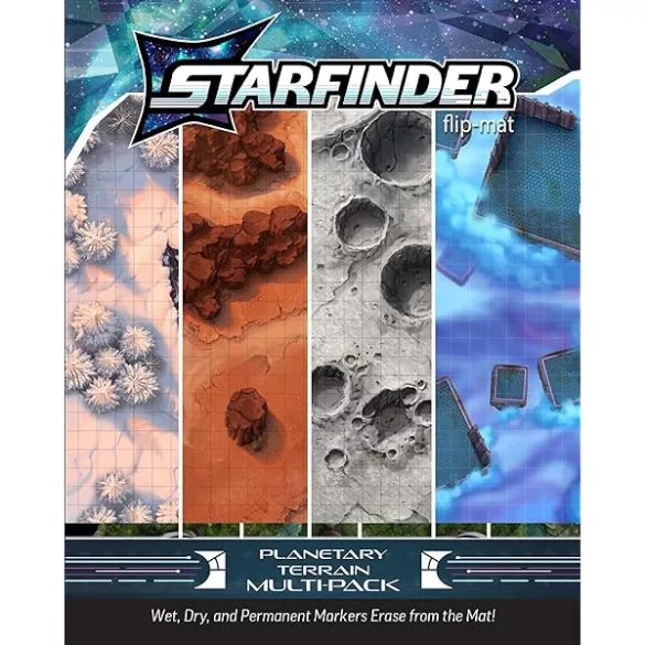 Starfinder Flip-Mat: Planetary Terrain Multi-Pack - EN