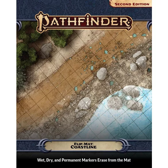 Pathfinder Flip-Mat: Coastline játékmesteri térkép - angol kiadás