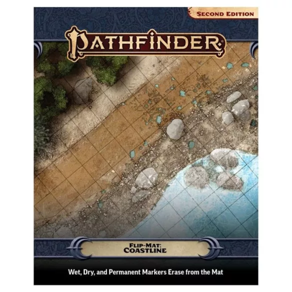 Pathfinder Flip-Mat: Coastline játékmesteri térkép - angol kiadás