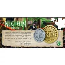 Board&Dice Accessories: Nucleum Metal Coins-BND0104